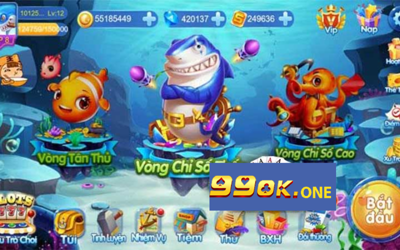 Bắn cá đổi thưởng online 99ok: Trò chơi phổ biến và hấp dẫn